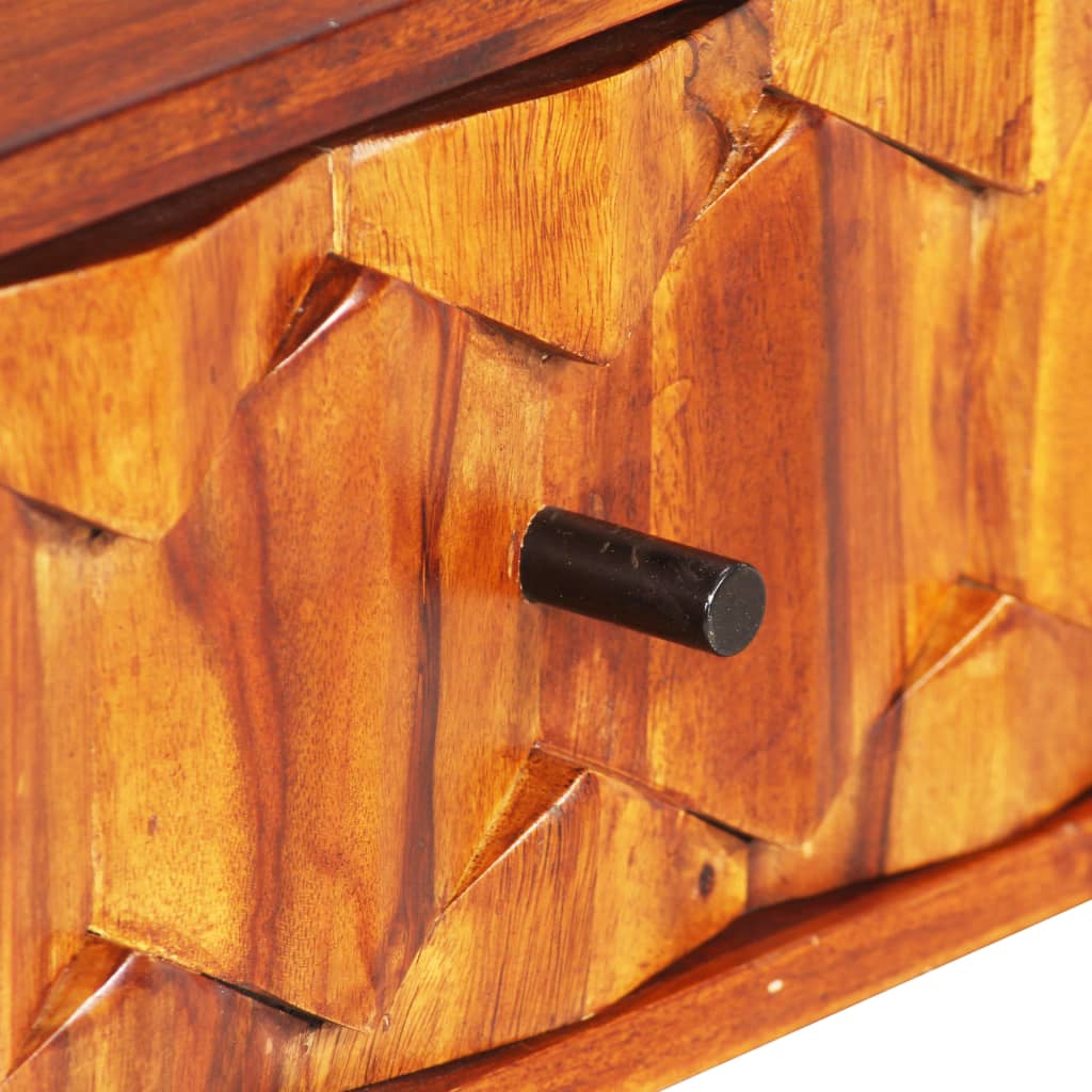 Writing Table Sheesham Wood Brown Solid Sheesham Wood