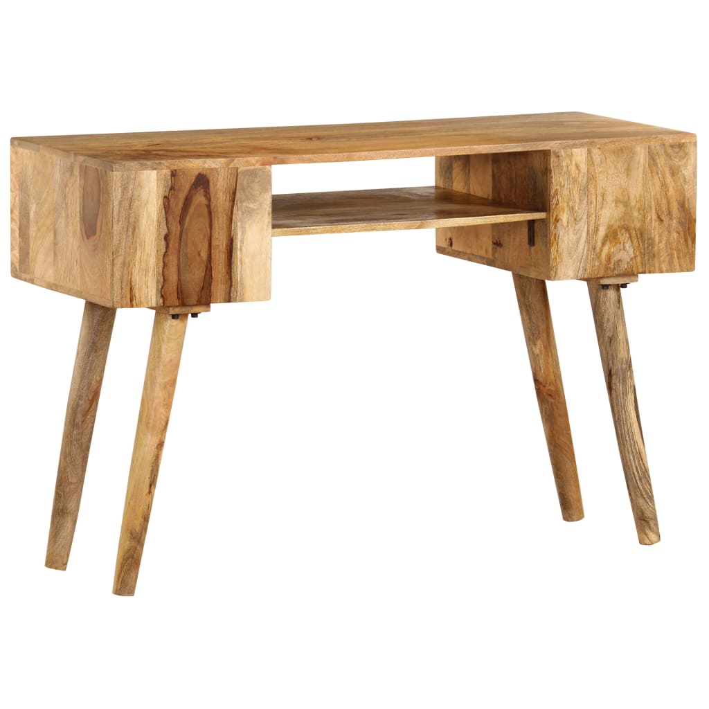 Writing Desk Varies By Piece Solid Mango Wood 45.3 X 18.5 X 29.9 In
