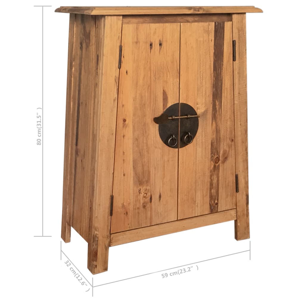 Bathroom Set Solid Recycled Pinewood Medium Bathroom Set