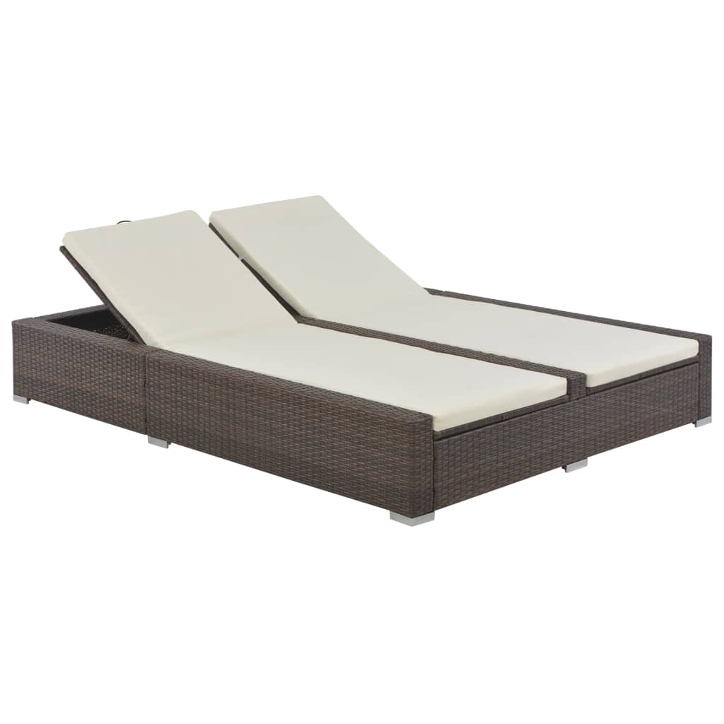 Sun Lounger Grey
