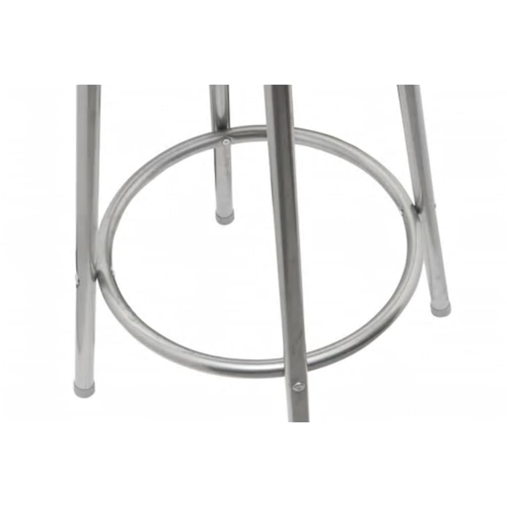 Bar Stool Set Of 2 Mdf, Steel Standard Swivel Bar Stool