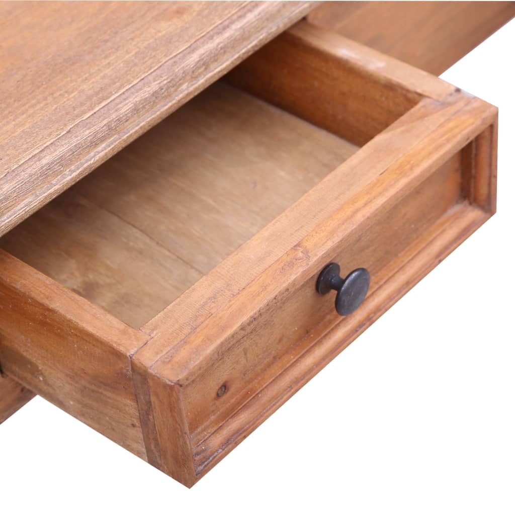Writing Desk Warm Solid Mahogany Wood Medium Writing Desk