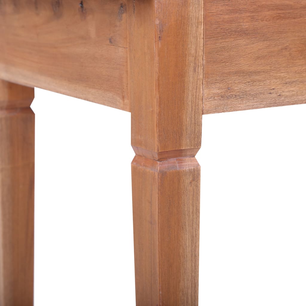 Writing Desk Warm Solid Mahogany Wood Medium Writing Desk