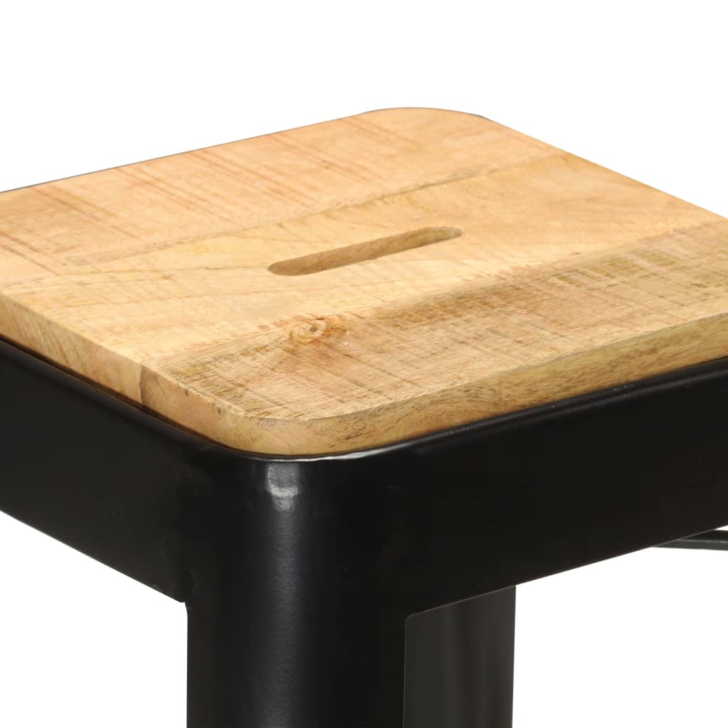 Bar Stool Set Of 4 And Brown