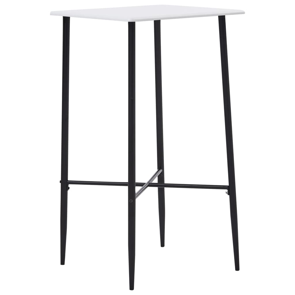 Bar Set White Mdf Compact Ergonomic Bar Set Square Modern