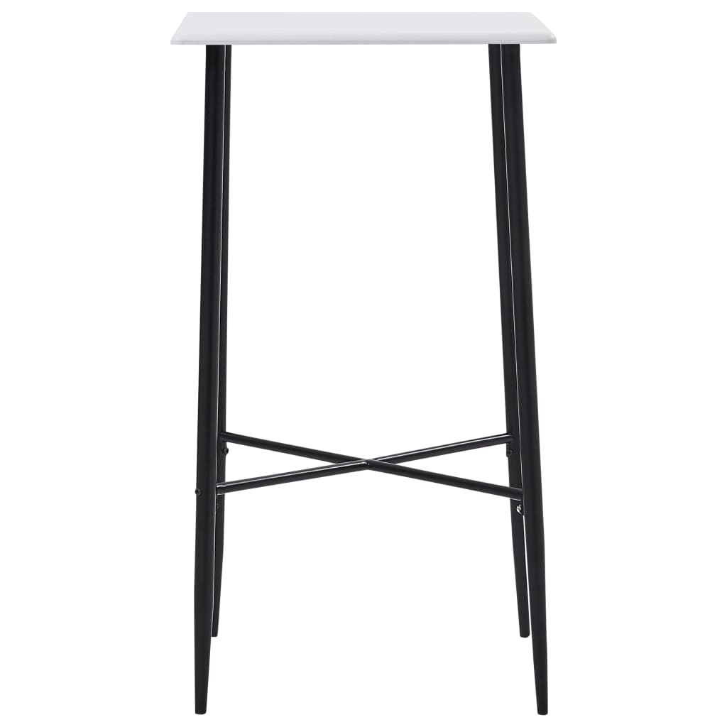 Bar Set White Mdf Compact Ergonomic Bar Set Square Modern