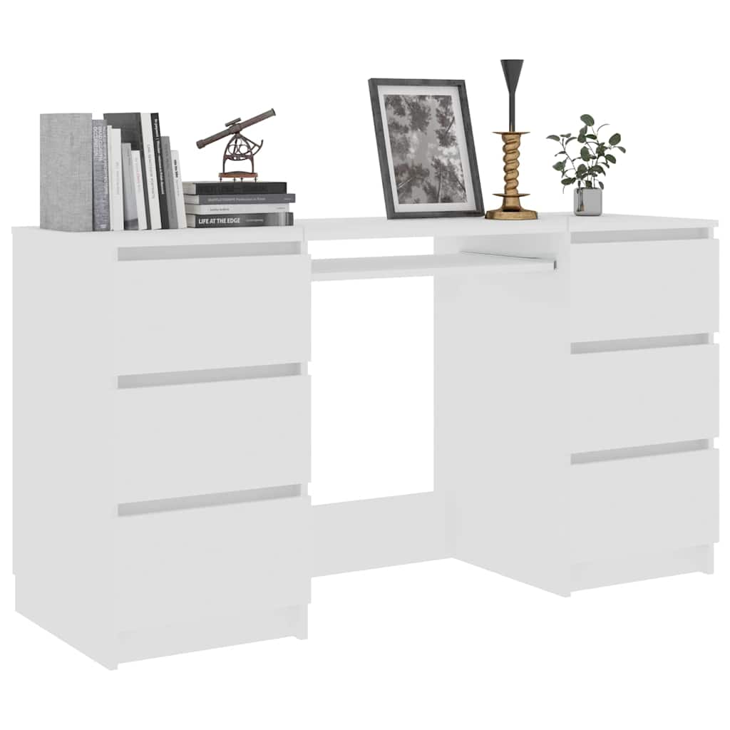 Writing Desk Engineered Wood Medium Durable Writing Desk