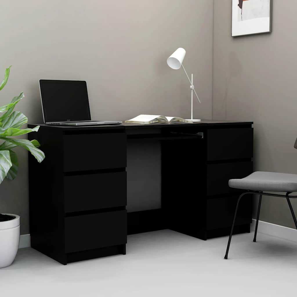 Writing Desk Engineered Wood Medium Durable Writing Desk