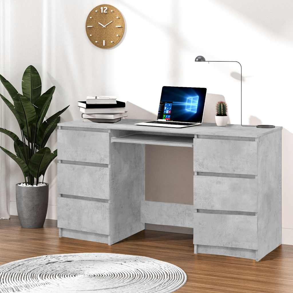 Writing Desk Engineered Wood Medium Durable Writing Desk