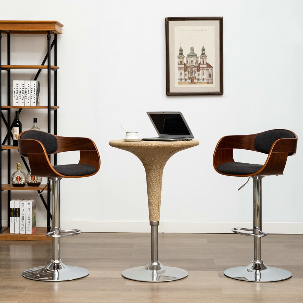 Bar Stool Black And Brown