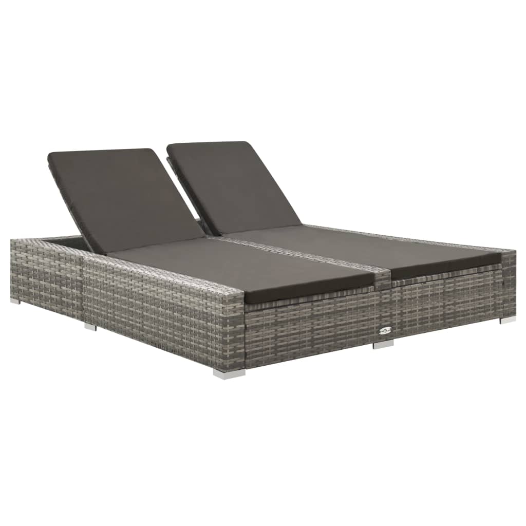 Sun Lounger Grey