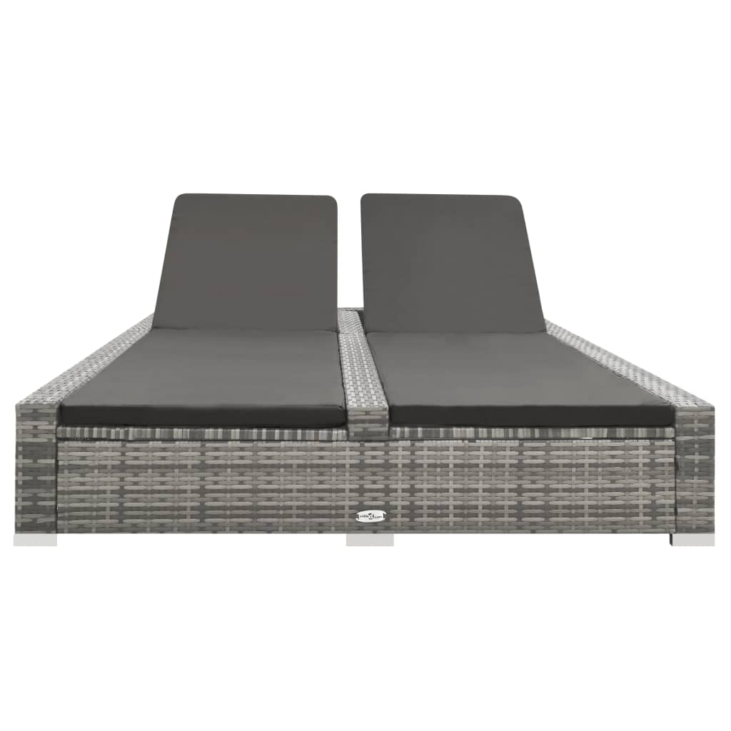 Sun Lounger Grey