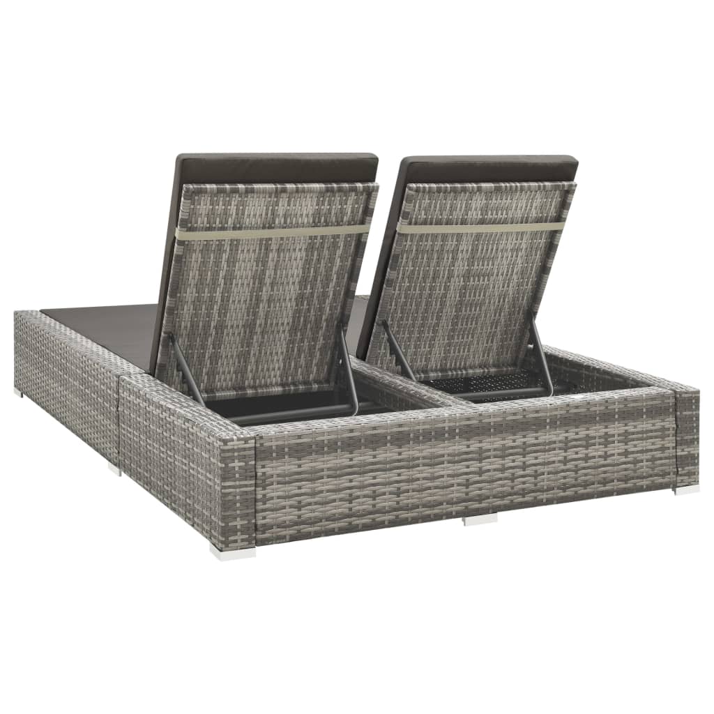 Sun Lounger Grey