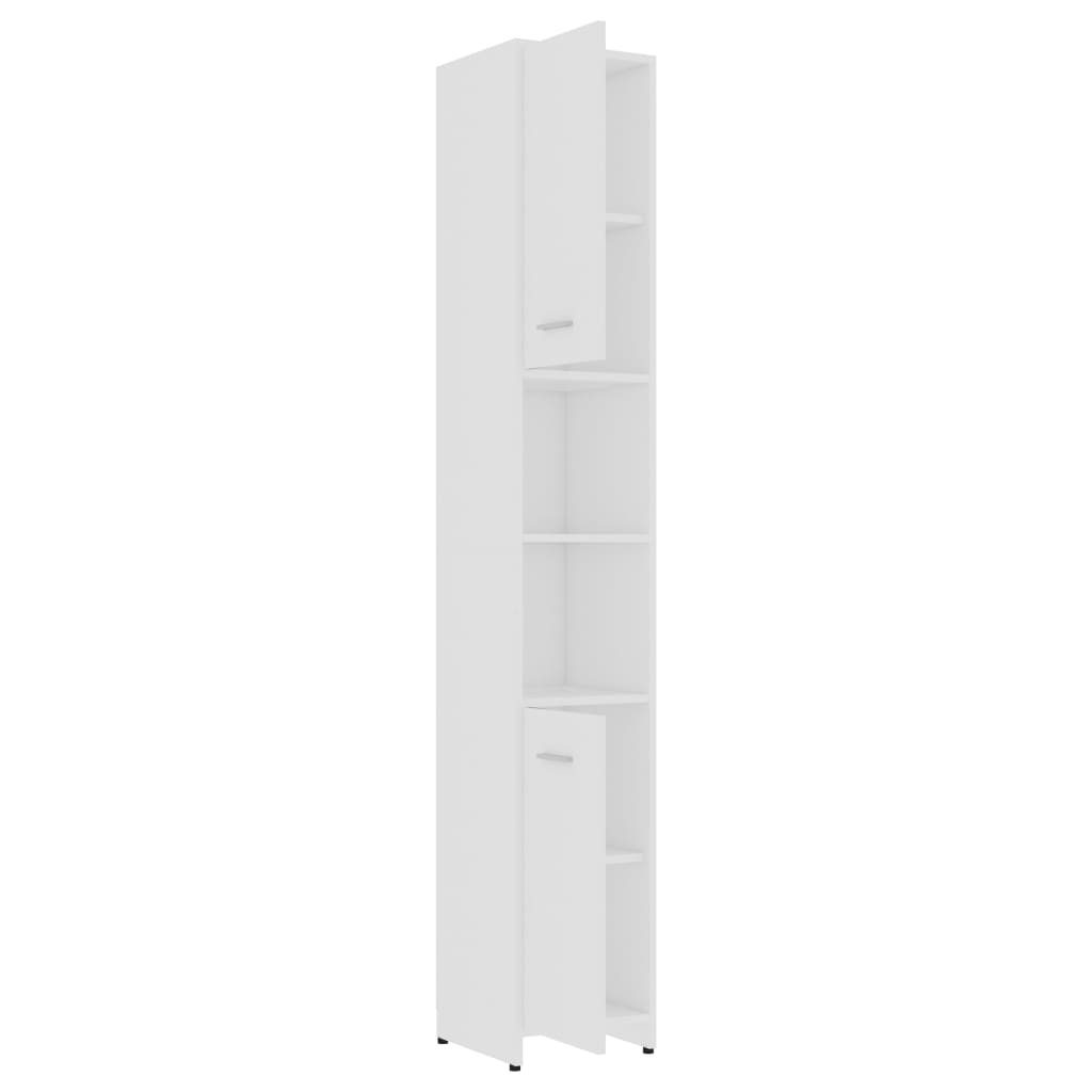 Bathroom Furniture Set Engineered Wood Medium