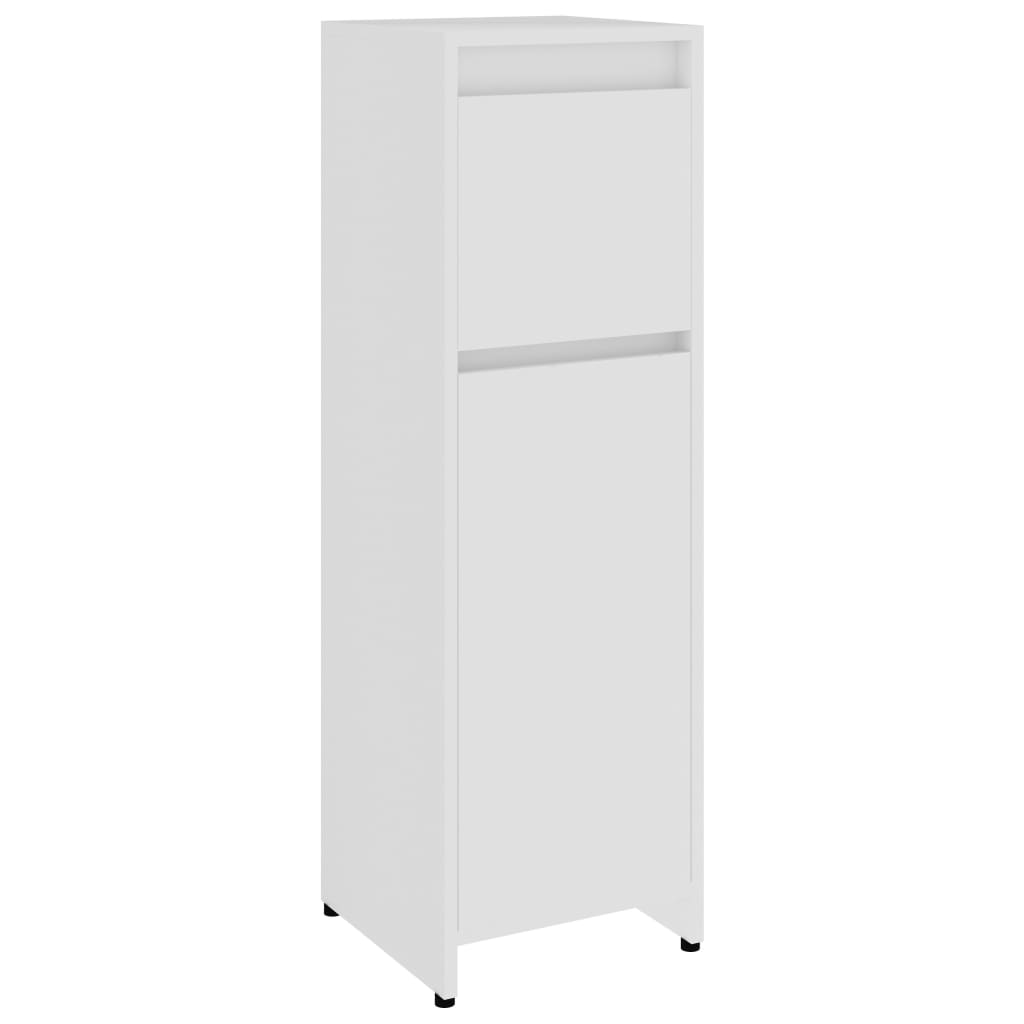 Bathroom Furniture Set Engineered Wood Medium