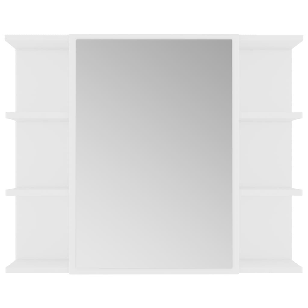 Bathroom Furniture Set Engineered Wood Medium