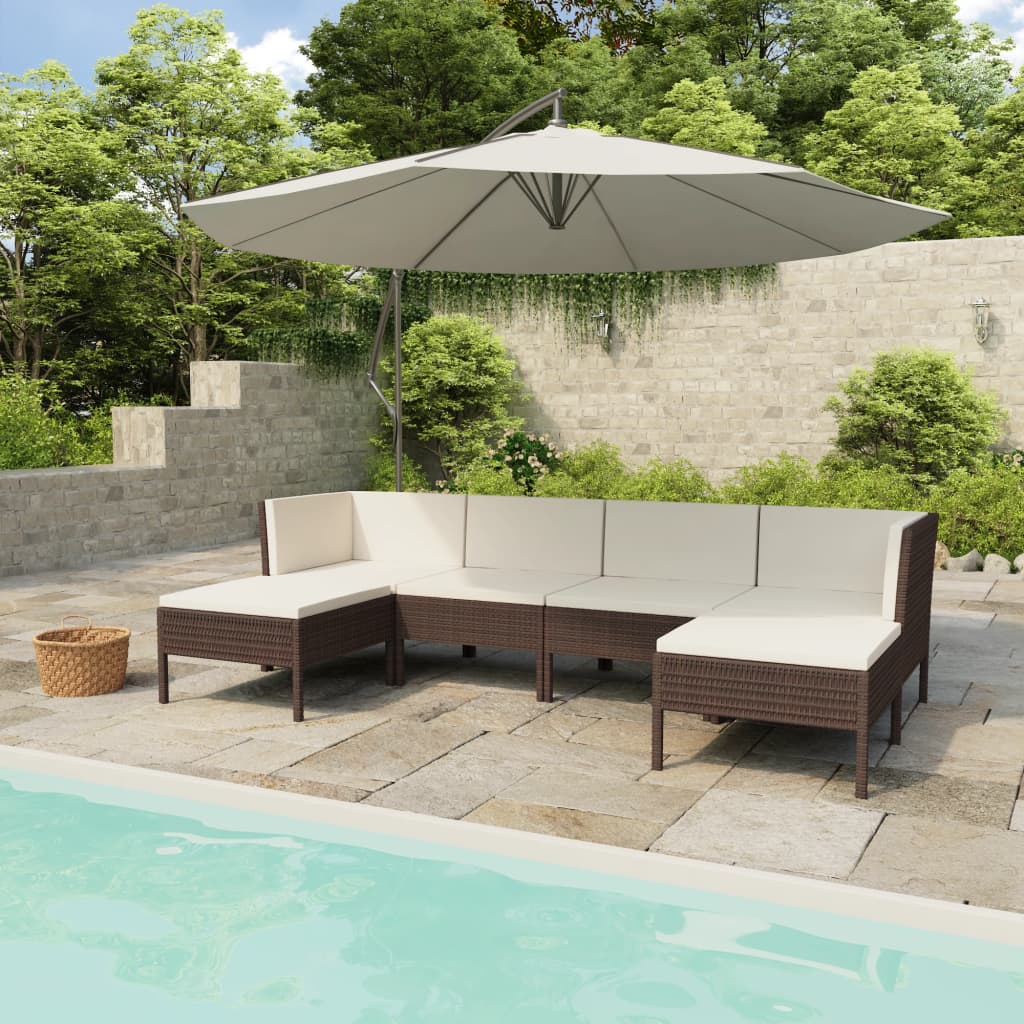Patio Furniture Set Pe Rattan Large Modular