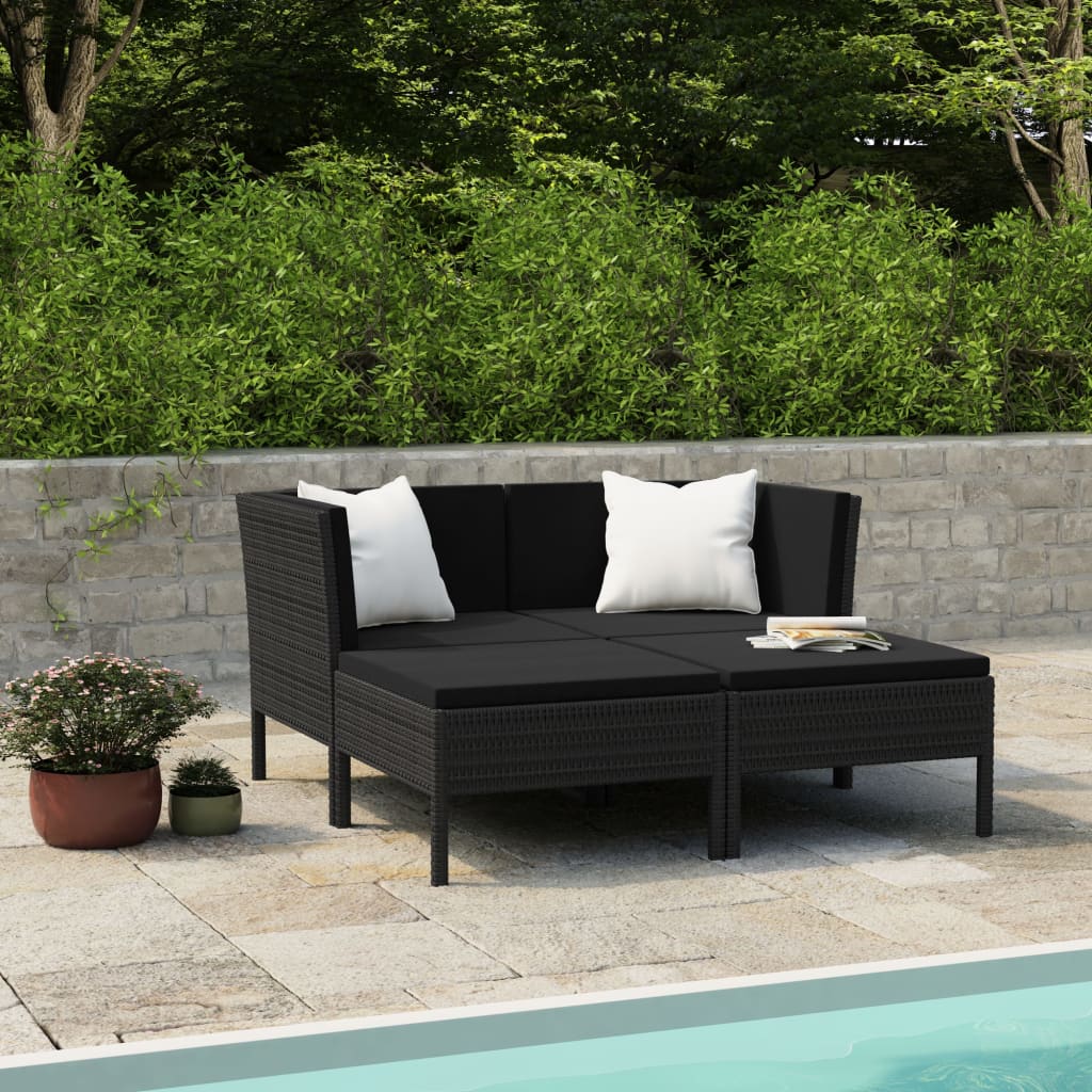 Patio Furniture Set Pe Rattan Large Modular
