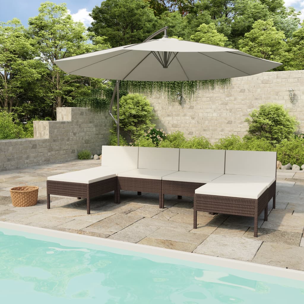 Patio Furniture Set Pe Rattan Large Modular
