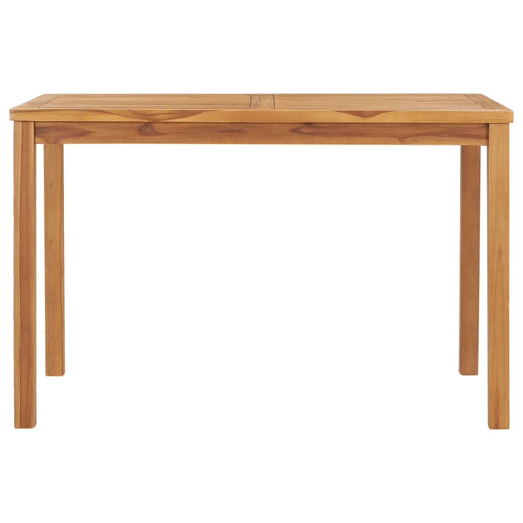 5 Piece Patio Dining Set Solid Teak Wood