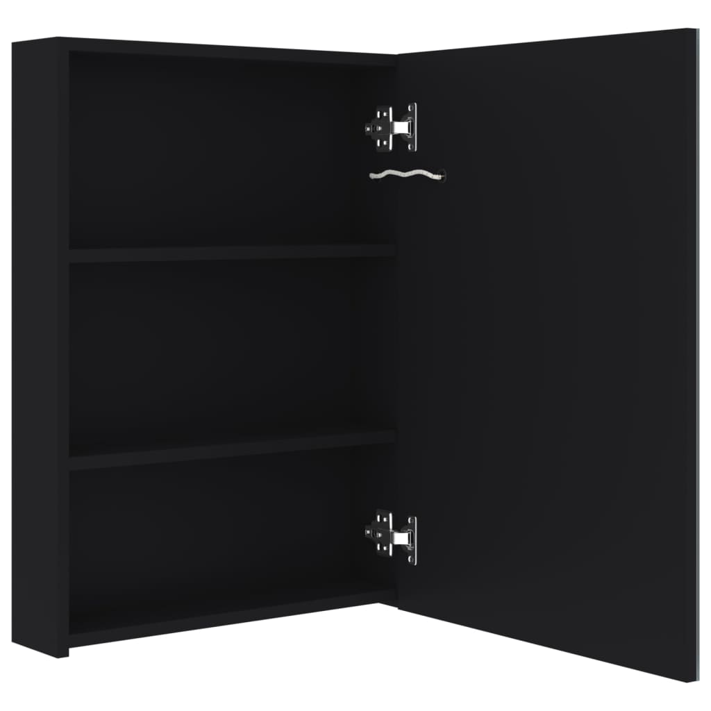 Bathroom Cabinet Anthracite Mdf With Melamine Finish Medium