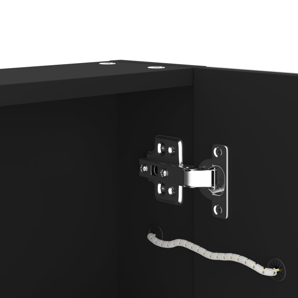 Bathroom Cabinet Anthracite Mdf With Melamine Finish Medium