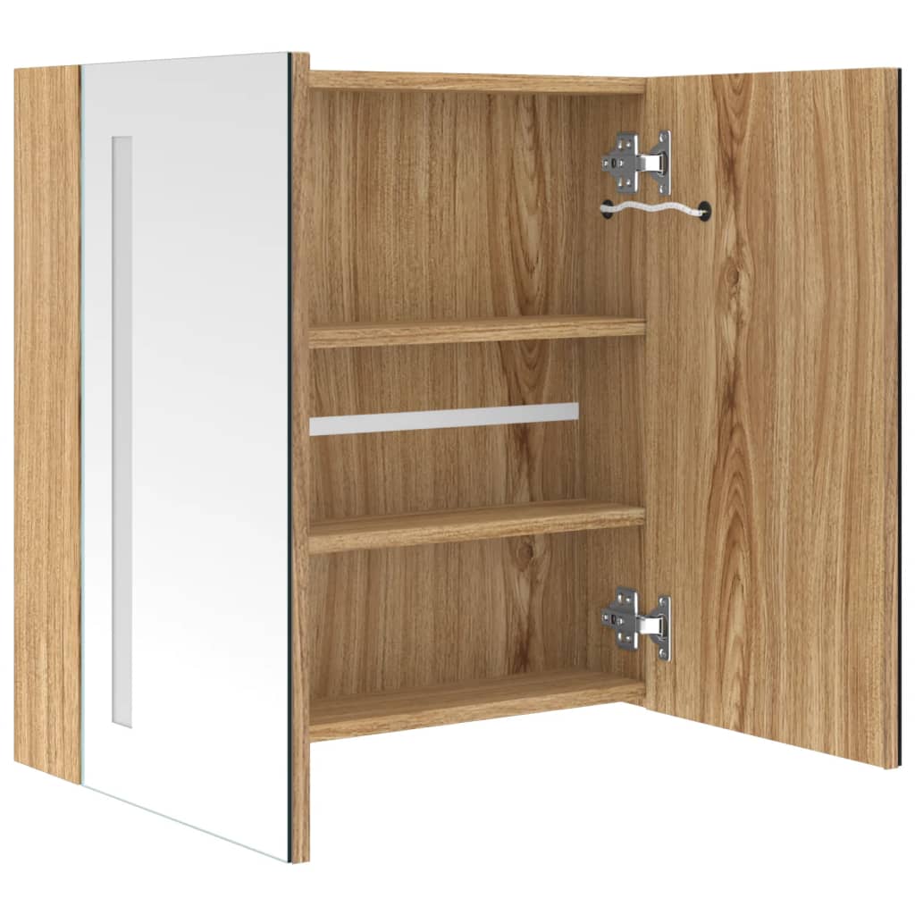 Bathroom Cabinet Mdf With Melamine Finish, Glass Medium