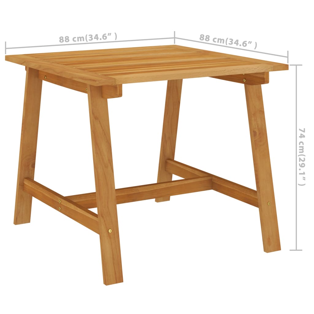3 Piece Patio Dining Set