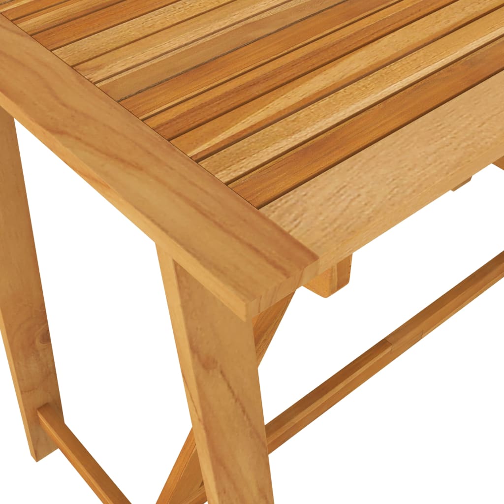 Garden Bar Set Solid Acacia Wood Medium Durable