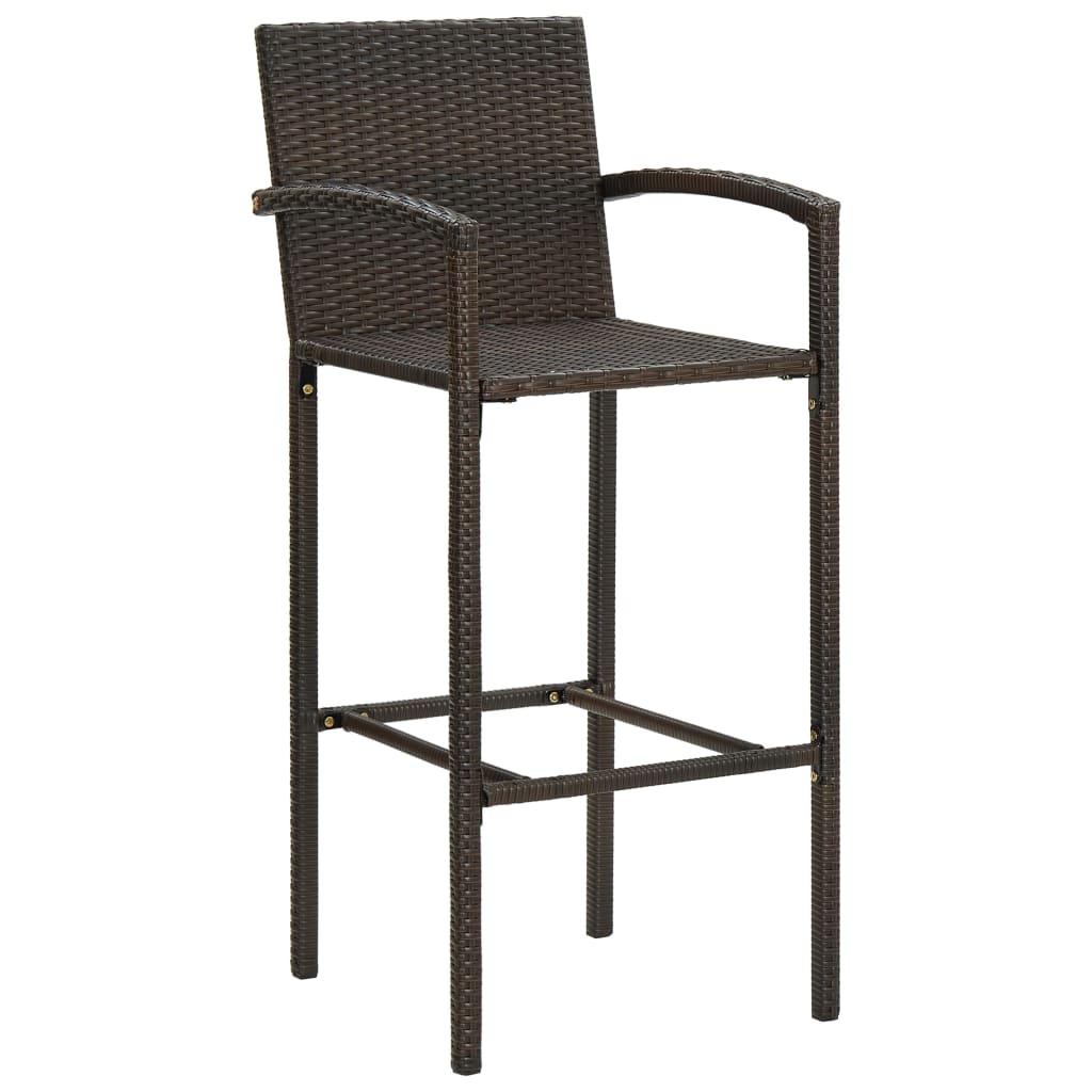 Garden Bar Set Solid Acacia Wood Medium Durable
