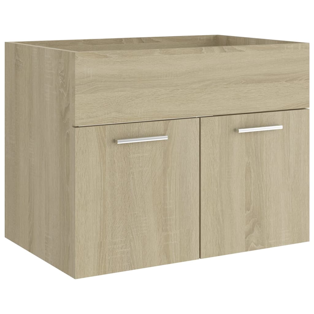 Bathroom Furniture Set Engineered Wood (804785+145061)