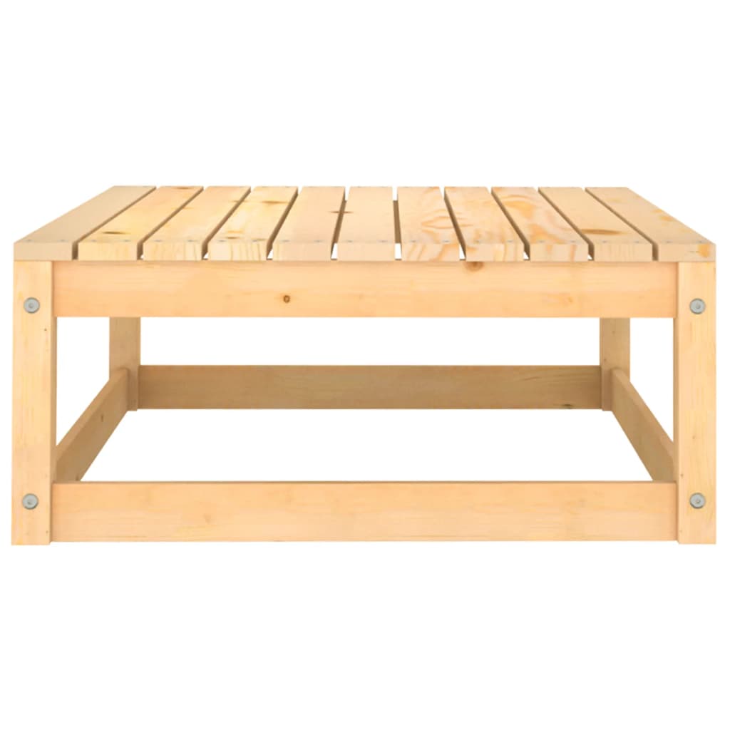 6 Piece Patio Lounge Set Solid Pinewood