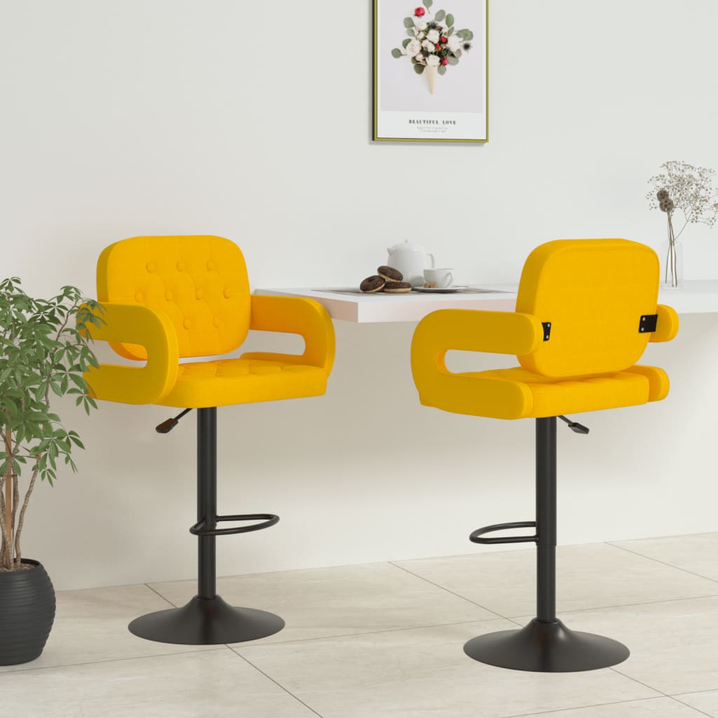 Bar Stool Set Of 2 Dark Grey