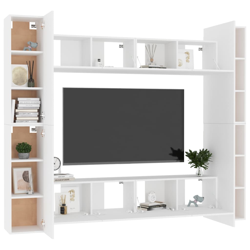 Tv Cabinet Engineered Wood Modern Tv Stand Hifi Cabinet
