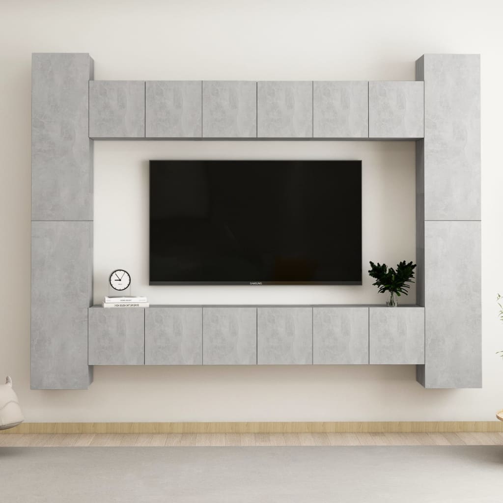 Tv Cabinet Engineered Wood Modern Tv Stand Hifi Cabinet