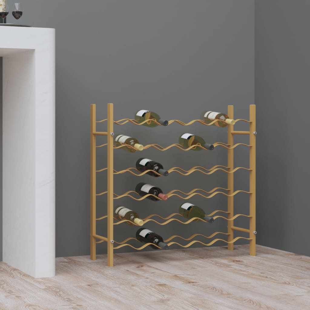 Wine Rack For 48 Bottles Metal