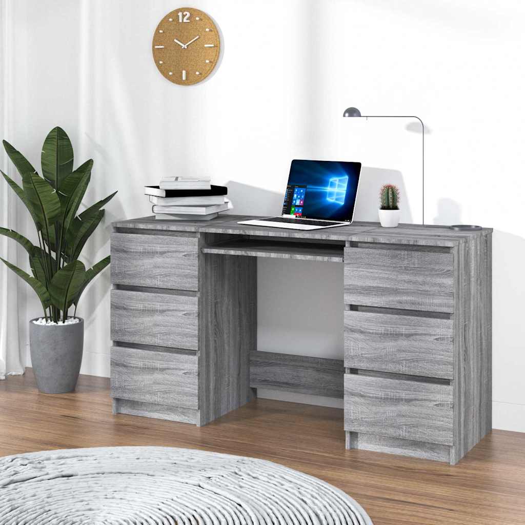 Writing Desk Engineered Wood Medium Durable Writing Desk