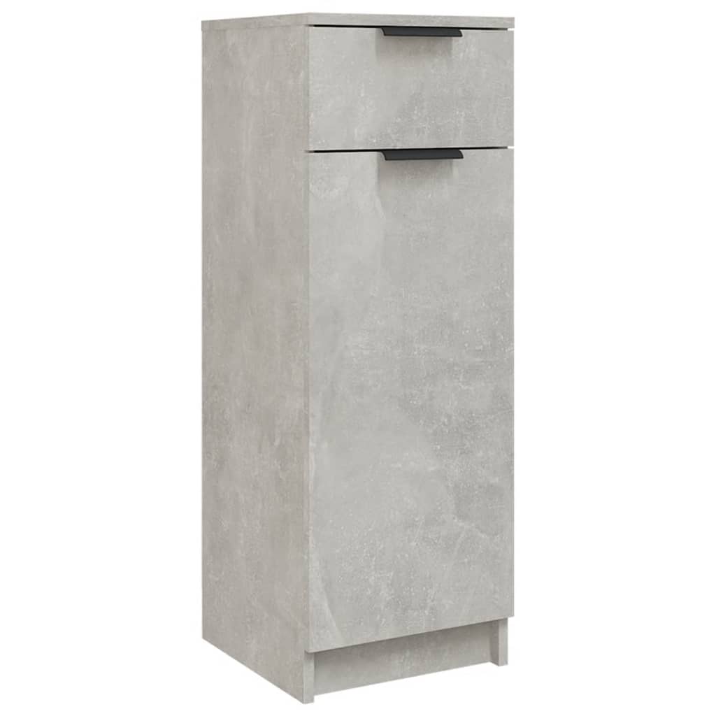 Bathroom Cabinet Concrete Grey Engineered Wood Standard