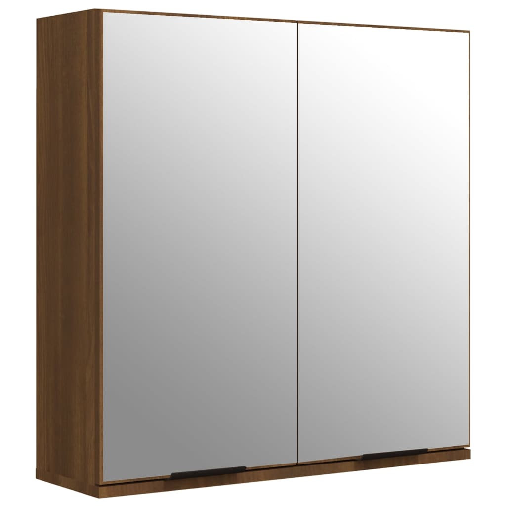 Bathroom Furniture Set Engineered Wood Large