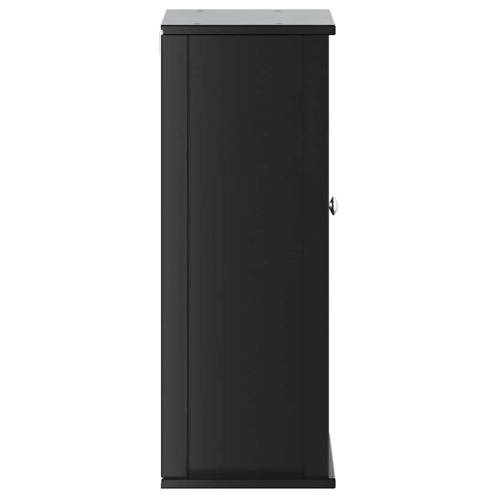 Bathroom Wall Cabinet Solid Pine, Engineered Wood, Metal