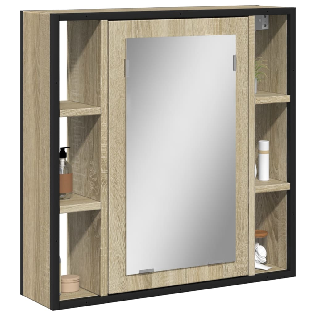 Bathroom Mirror Cabinet Engineered Wood
