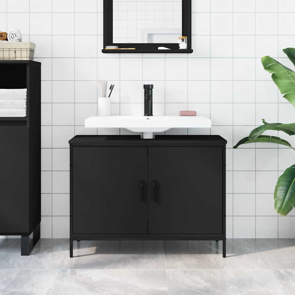 Bathroom Sink Cabinet Engineered Wood 31.5 X 11.8 X 23.6 In