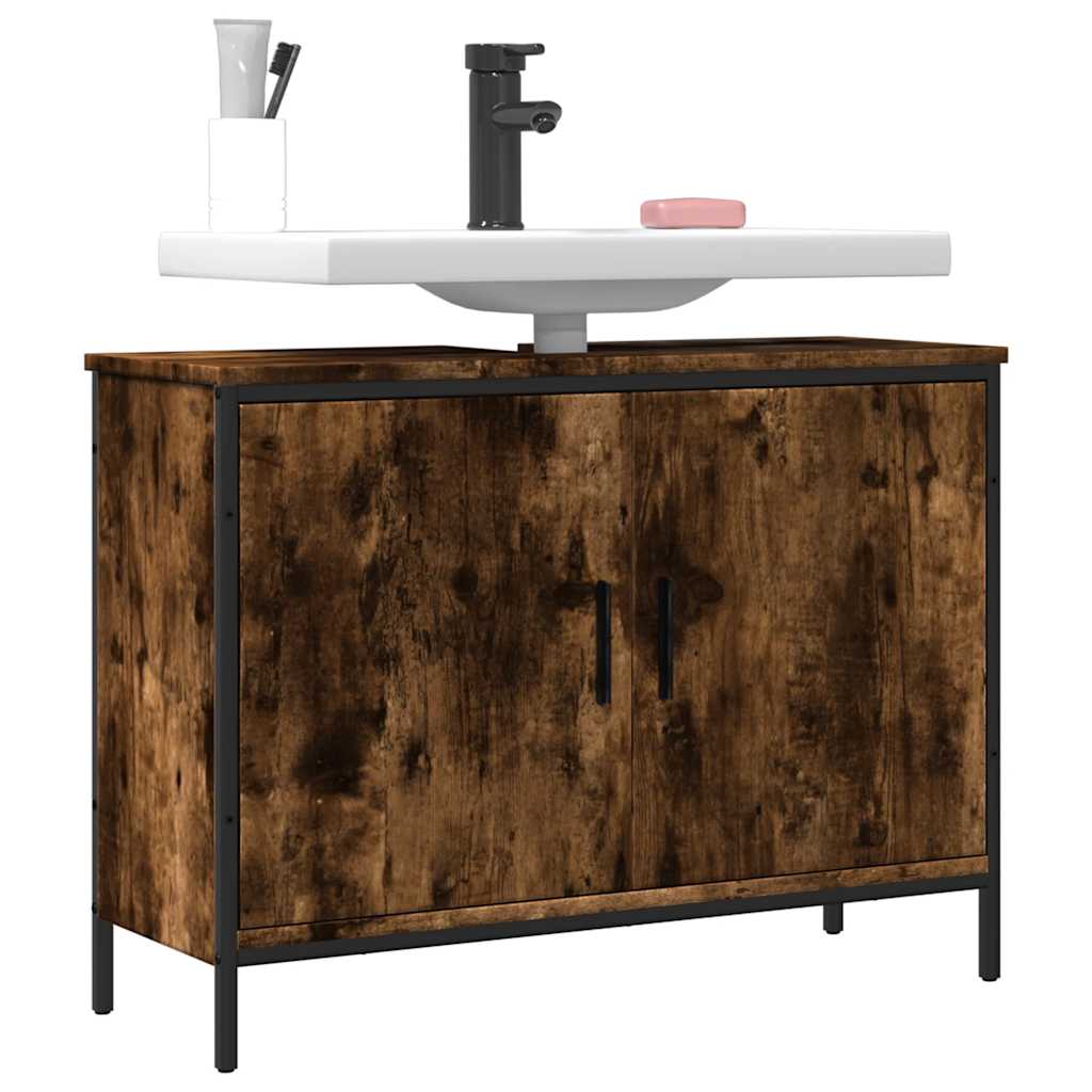 Bathroom Sink Cabinet Engineered Wood 31.5 X 11.8 X 23.6 In