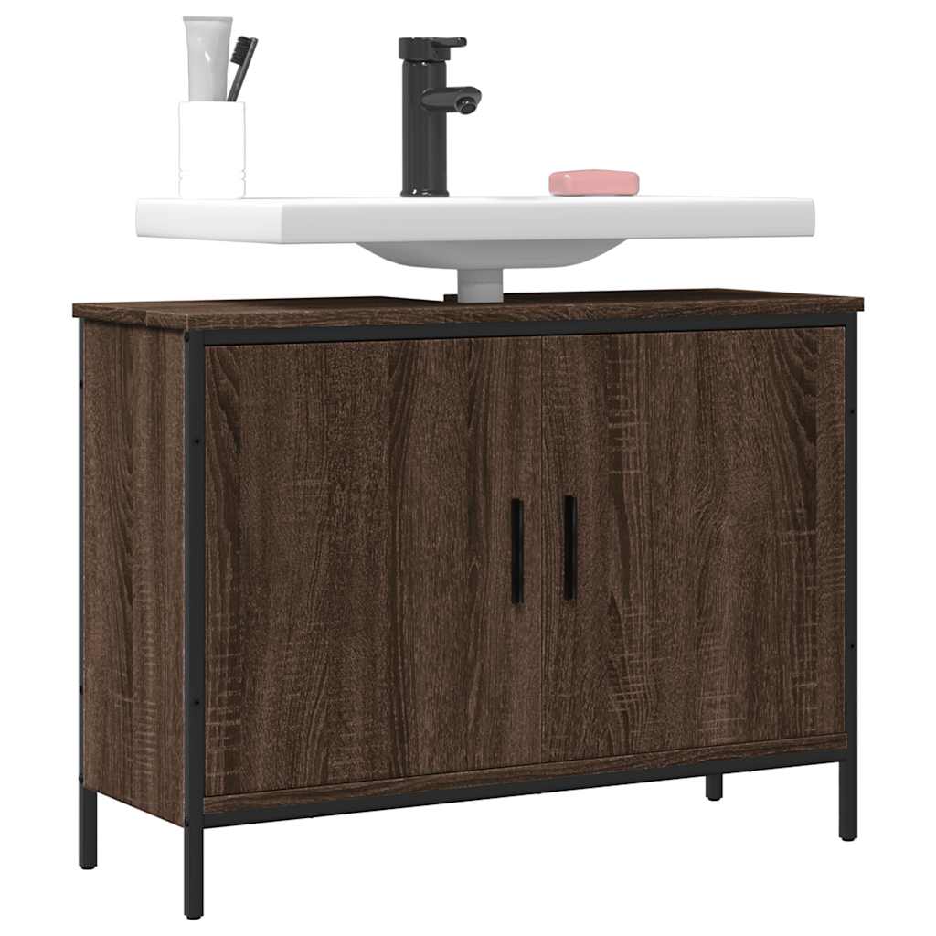 Bathroom Sink Cabinet Engineered Wood 31.5 X 11.8 X 23.6 In