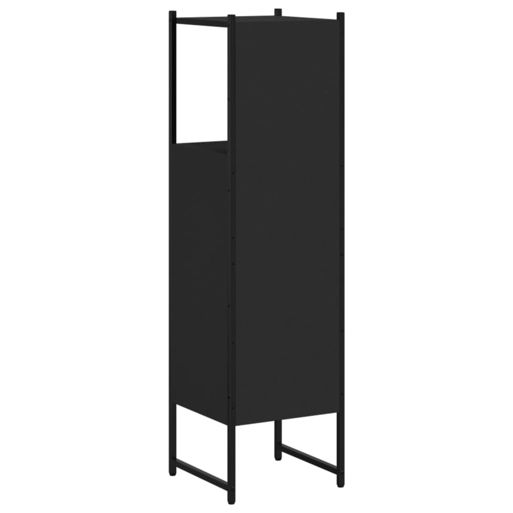 Bathroom Cabinet Engineered Wood And Powder-Coated Steel