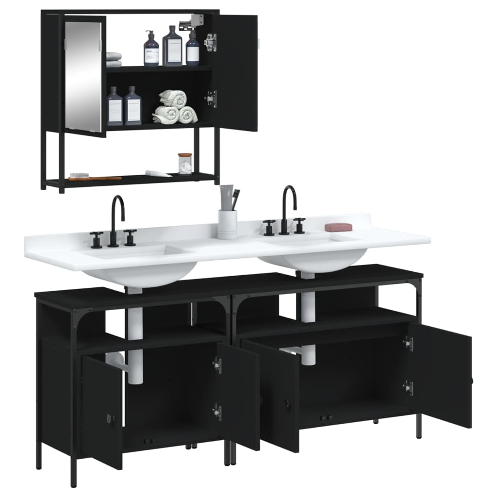 Bathroom Furniture Set Engineered Wood Bathroom Furniture Set