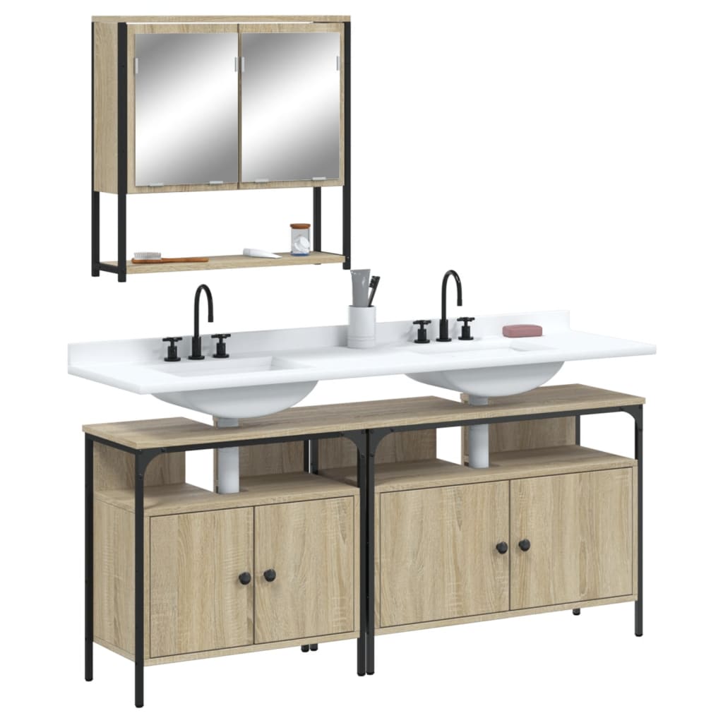 Bathroom Furniture Set Engineered Wood Bathroom Furniture Set