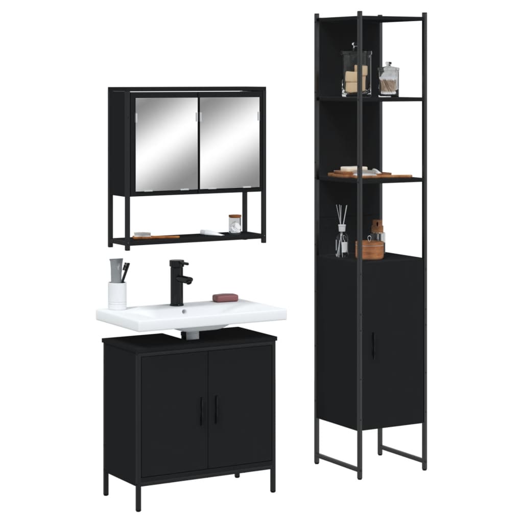 Bathroom Furniture Set Engineered Wood Bathroom Furniture Set