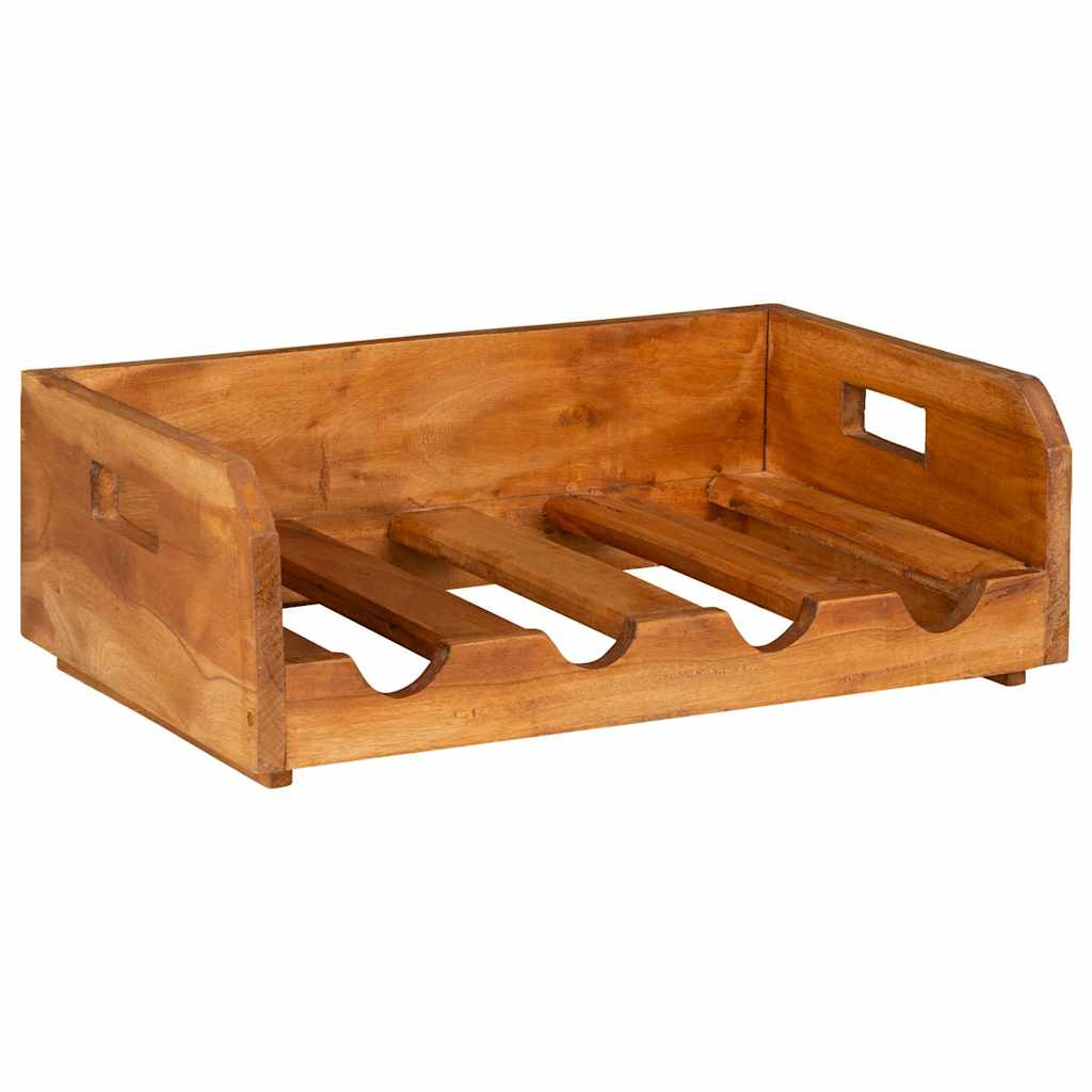 Wine Racks 4 Pcs For 16 Bottles Solid Mahogany Wood