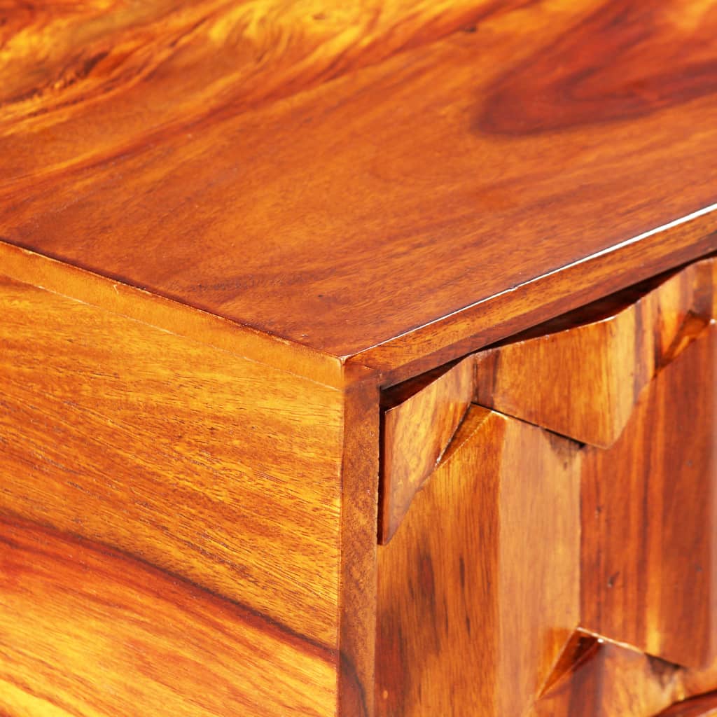 Writing Table Sheesham Wood Brown Solid Sheesham Wood